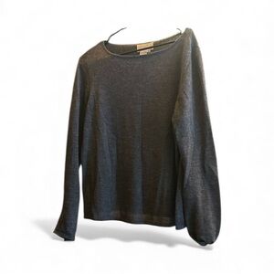 Cashmere sweater-Size XL-Women’s gray sweater-flawed-